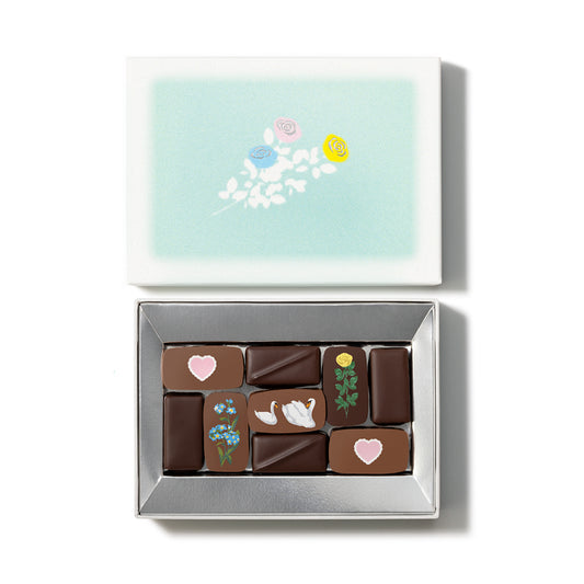 お花のチョコレート